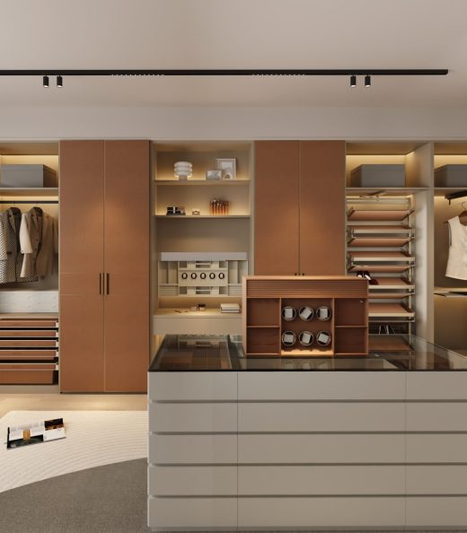 Dressing sur mesure de luxe à Antibes by Marmorea