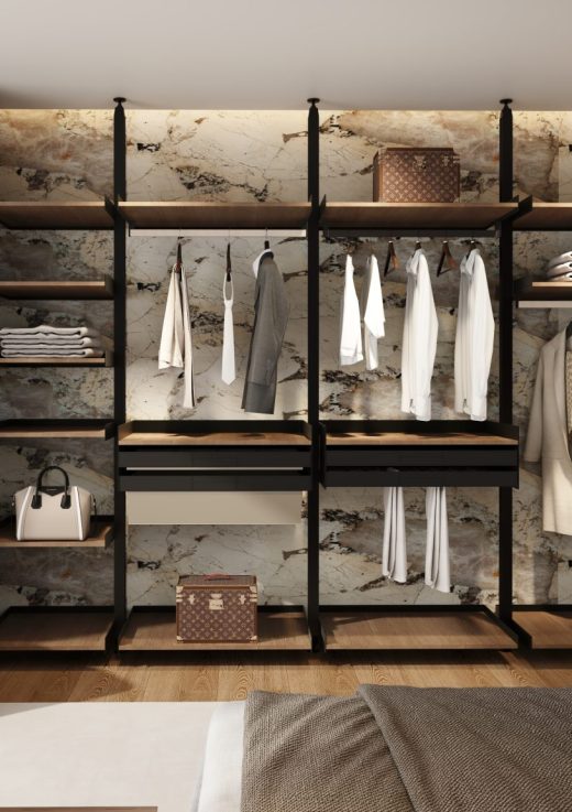 Dressing sur mesure de luxe à Antibes by Marmorea